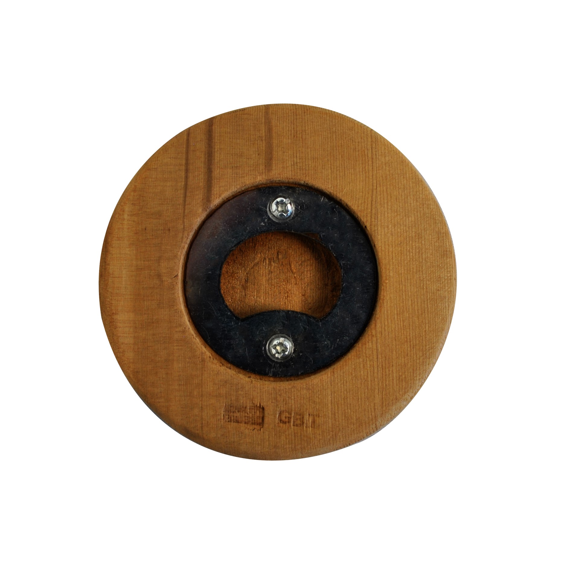 Sauna Coaster/Bottle Opener Cedar 6 Pack
